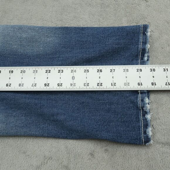 TK AXEL Jeans Mens Size 34x30 Blue Slim Bootcut Flex Denim Pants Flap Pockets - Picture 5 of 16